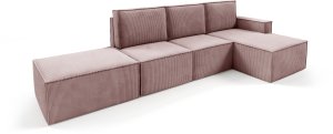 Narożnik PORTO + PUFA Modułowy Sztruks poso 027 1