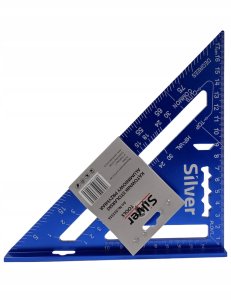 Dailidės Svensono kampinis su pagrindu 180 mm, metrinė gradacija 2