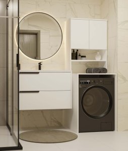 Słupek łazienkowy Pola MULTI BIAŁY 5