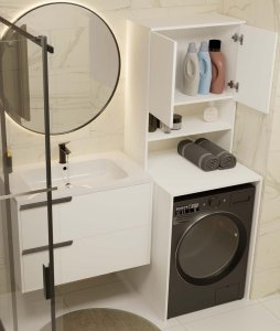 Słupek łazienkowy Pola MULTI BIAŁY 9