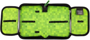 Piórnik pojedynczy dwuklapkowy bez wyposażenia Minecraft TNT AC1 ASTRA 4
