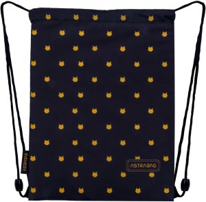 Worek plecak na buty obuwie kapcie 33x40cm kotki Golden Kitty AD1 ASTRA 1