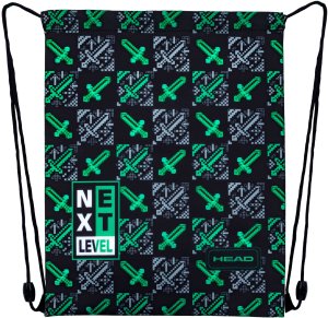 Worek plecak na buty obuwie kapcie 33x40cm Next Level AD1 HEAD 1