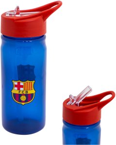 Bidon na wodę dla dzieci AQUA PURE butelka z rurką 450ml FC Barcelona ASTRA 1