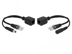 DeLOCK 66023, Fast Ethernet, 10,100 Mbit/s, 10/100, Black, 9 - 57 V, 0.8 A 1