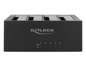 DeLOCK 63930, HDD, SSD, Serial ATA, 2.5,3.5", USB 3.2 Gen 1 (3.1 Gen 1) Type-B, Black, 5 Gbit/s 1