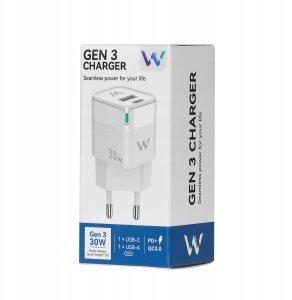 Oryginalna Szybkie Ładowanie PD 30W ! WENOM GEN 3 Ładowarka USB-C + USB-A 3