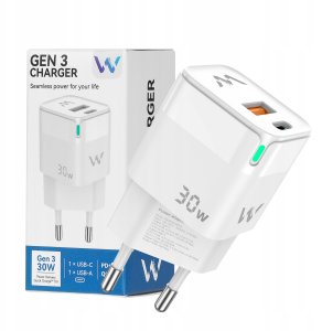 Oryginalna Szybkie Ładowanie PD 30W ! WENOM GEN 3 Ładowarka USB-C + USB-A 8