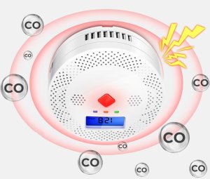 INTELIGENTNY CZUJNIK DETEKTOR CZADU GAZU TLENKU WĘGLA CO TUYA WIFI SMARTLIFE CZUJKA TEST [EUROLOOK TU-014-CM] 3
