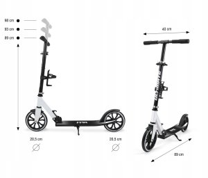 HULAJNOGA SCOOTER ULTIMATE WHITE  5907090700337 27