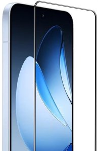 Szkło hartowane do Oppo Reno 13F, z czarną ramką 1