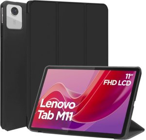 Etui z klapką Supero do Lenovo Tab M11 / K11E TB-330FU/TB-330XU/TB-331FC, czarne 1