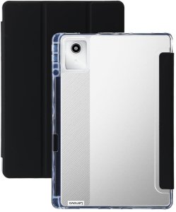Etui z klapką Smartcase II do Lenovo Tab M11/K11E TB-330FU/TB-331FC, czarno-przezroczyste 1
