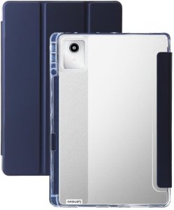 Etui z klapką Smartcase II do Lenovo Tab M11/K11E TB-330FU/TB-331FC, granatowo-przezroczyste 1