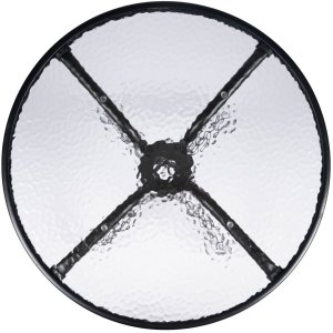 Stolik szklany kawowy na balkon taras patio okrągły czarny 7