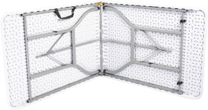 Duży stół składany jak walizka ogrodowy cateringowy bankietowy 180 cm 4