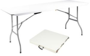 Duży stół składany jak walizka ogrodowy cateringowy bankietowy 180 cm 7