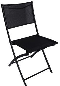 Składany zestaw mebli ogrodowych stolik i 2 krzesła na balkon i taras 7