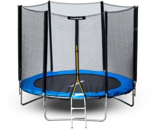 TRAMPOLINA OGRODOWA BAUERKRAFT Z SIATKĄ O ŚREDNICY 10FT 304 - 312CM 1