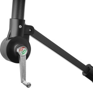 Składany parasol ogrodowy 350 cm XXL pokrowiec grafitowy 8-ramienny 2