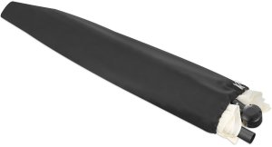 Składany parasol ogrodowy 350 cm XXL pokrowiec beżowy 8-ramienny 11