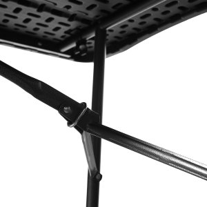 Duży stół składany ogrodowy cateringowy bankietowy walizka 180 cm drewno 2