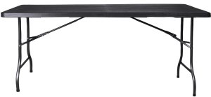 Duży stół składany ogrodowy cateringowy bankietowy walizka 180 cm drewno 4