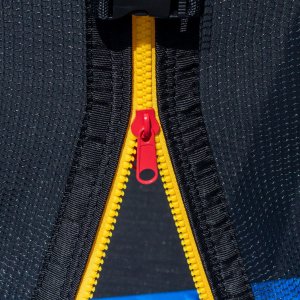 TRAMPOLINA OGRODOWA BAUERKRAFT Z SIATKĄ O ŚREDNICY 8FT 244 - 252CM 2