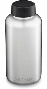 Kanteen Wide (mit Wide Loop Cap), 1900ml/64oz, Brushed Stainless 1