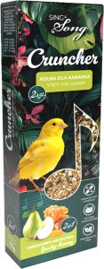 SING &SONG cruncher dla kanarka 85g 2w1 owocowo- miodowy 2