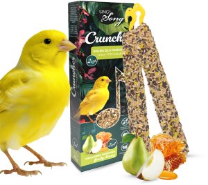 SING &SONG cruncher dla kanarka 85g 2w1 owocowo- miodowy 3