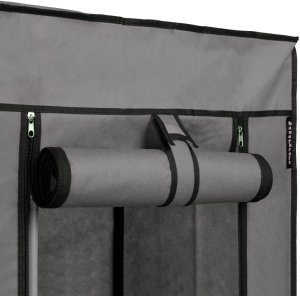 Składana szafa tekstylna, materiałowa garderoba XXL z szufladami 8