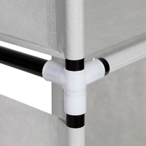 Składana szafa tekstylna, materiałowa garderoba XXL z szufladami 10