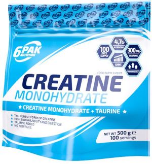 6PAK Nutrition Creatine Monohydrate 500g 1