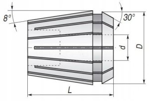 TULEJKA 7618-32- 3 2