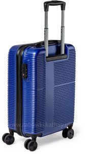 Zestaw podróżnych walizek XXL granat 3w1 ABS+PC zamek szyfrowy + waga bagażowa gratis 11