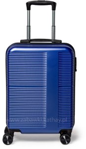 Zestaw podróżnych walizek XXL granat 3w1 ABS+PC zamek szyfrowy + waga bagażowa gratis 12