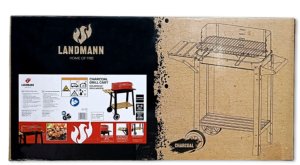 Landmann wózek 56x84x87cm czerwony (0566) 5