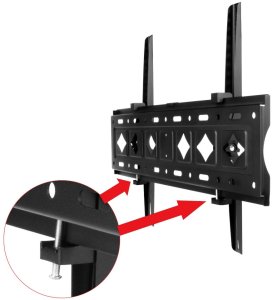 Ultra Mocny Uchwyt do Telewizora 32-90 cali 80kg VX-704 regulacja nachylenia 8