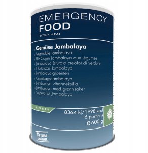EMERGENCY LINE Warzywna Jambalaya, 600g [Vegetable Jambalaya-EL] 1