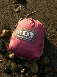 DoubleNest Hammock, Seafoam/ Berry/ Melon 5