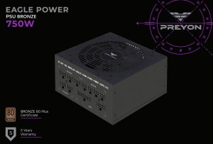 Zasilacz PREYON EAGLE POWER BRONZE 750W 11