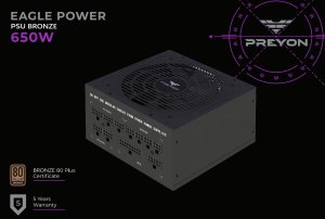 Zasilacz PREYON EAGLE POWER BRONZE 650W 11
