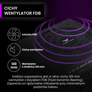 Zasilacz PREYON EAGLE POWER BRONZE 650W 3