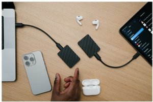 Dysk zewnętrzny SSD Verbatim Store ’n’ Go Mini Stripe 2TB Czarny (32036) 3