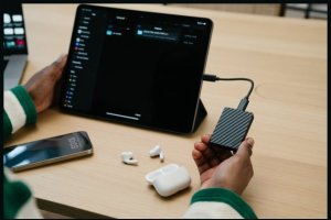 Dysk zewnętrzny SSD Verbatim Store ’n’ Go Mini Stripe 512GB Czarny (32034) 2