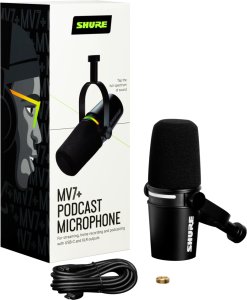 Shure MV7+ schwarz 5