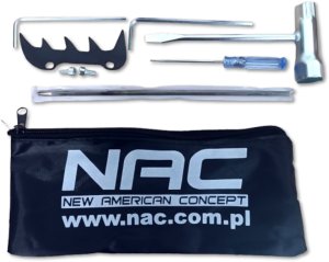 Piła łańcuchowa - spalinowa NAC 40cm (16") - 1,6kW 6