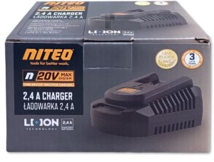 Vershold Ładowarka 2,4A do akumulatorów NITEO 20V MAX System 8