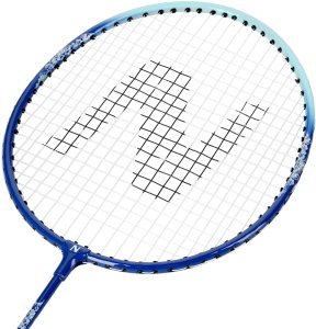 NRZ210 ZESTAW ALUMINIOWYCH RAKIET DO BADMINTONA + 3 LOTKI + POKROWIEC 1/2 NILS 3